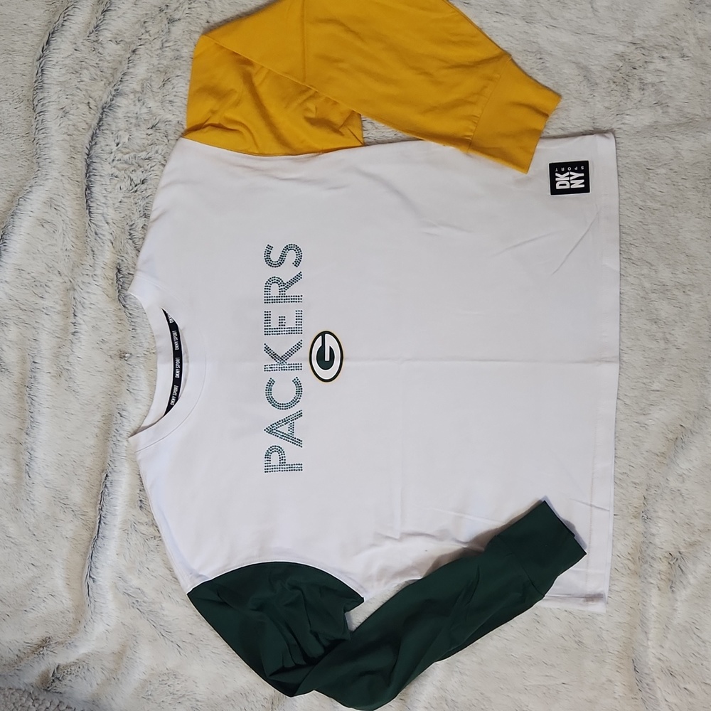 DKNY Packer cropped shirt